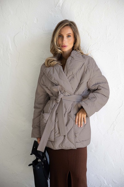 Demi-season jacket, beige color xss