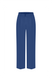 Linen trousers, blue color