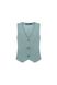 Slim-fit olive vest, xs