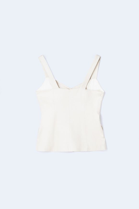 Brushed linen vest, XS