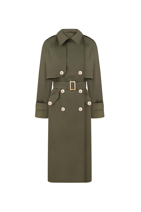 Trench coat, khaki color xss