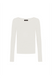 White linen longsleeve, S