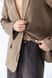 Cupro pants in chocolate color with drawstring, xs-s