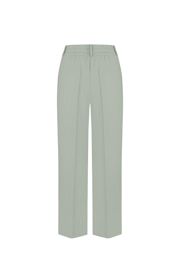 Linen pants, oliva color