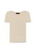 Linen T-shirt, creme brulee color