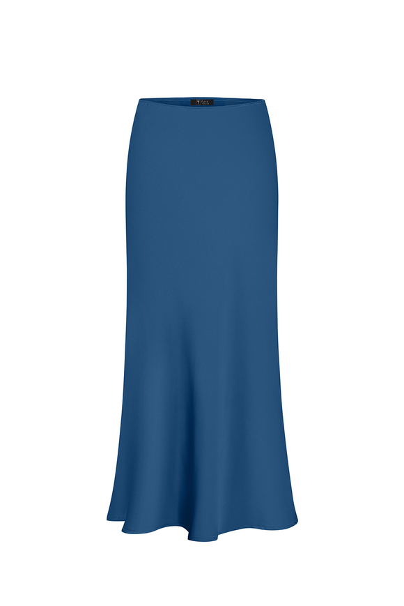 Midi skirt, blue color XS-S