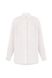 Linen shirt with embroidered sleeves xxs