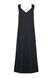 Naked back dress, black s