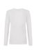 Crew-neck white longsleeve, XS-S