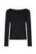 Long sleeve modal, black l
