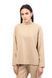 Beige semi-wool sweater, l