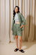 Olive linen suit with shorts, XS-s