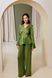 Two-pieces green suit XS-S