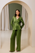 Two-pieces green suit XS-S