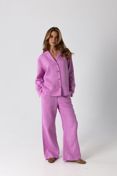 Штани на резинці бузковi, xs-s ZH25-P1-xs-s-pink фото