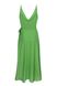 Green wrap dress with straps s