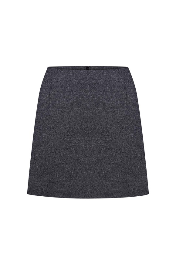 Спідниця міні, темно-сіра в крапочку xs Skirt_mini_Gr_krapka_xs фото