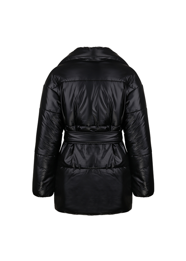 Wintar puffer Jacket "Alexa" black color