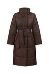 Women's winter down-coat "DANA" brown, s