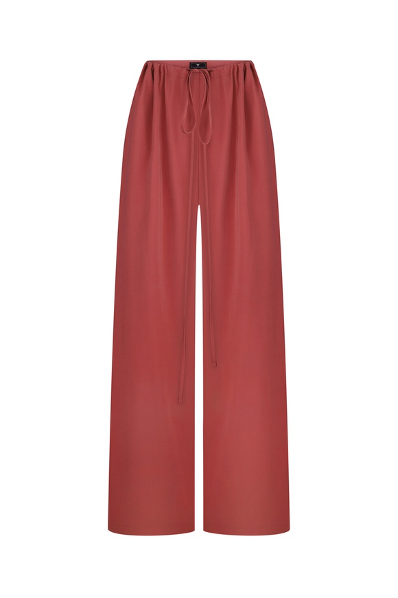 Tencel trousers coral xxs