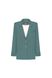 Straight green jacket, L