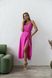 Wrap dress with straps,  fuchsia color s