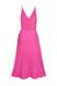 Wrap dress with straps,  fuchsia color s