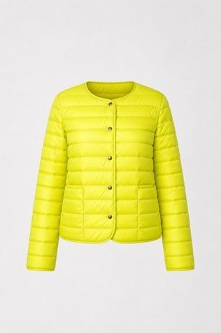 Демисезонная утепленная куртка лимонного цвета, XS FT2611LEMON фото