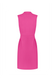 Short dress, knee-length, fuchsia color, M