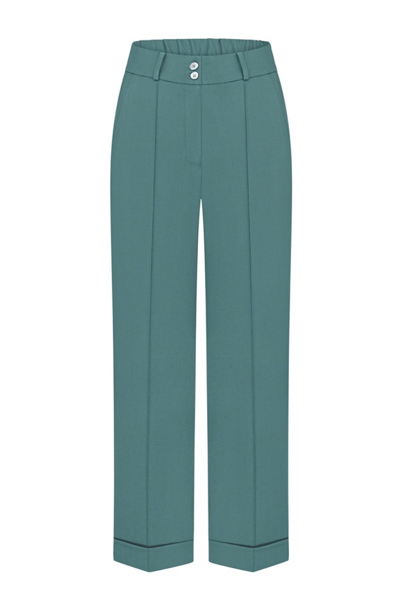 Wide trousers,  green xs