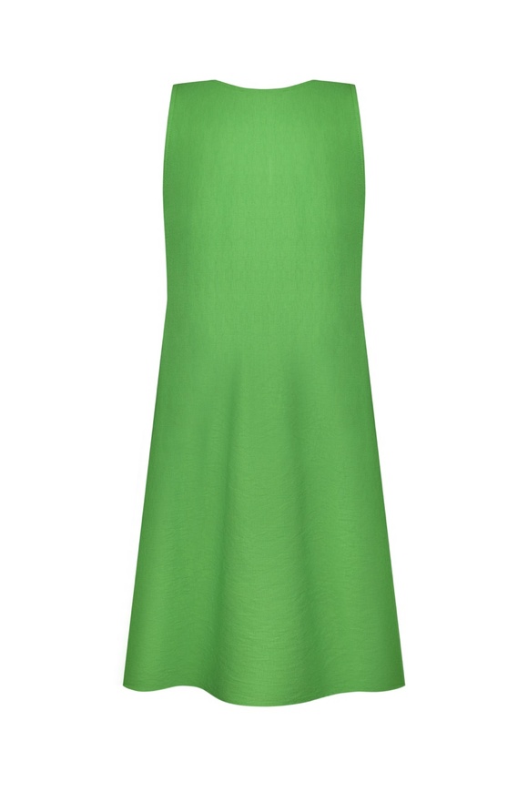 Short green dress xs