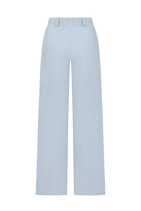 Wide trousers, blue xs