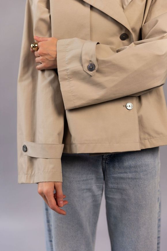 Cropped beige trench, XS-S
