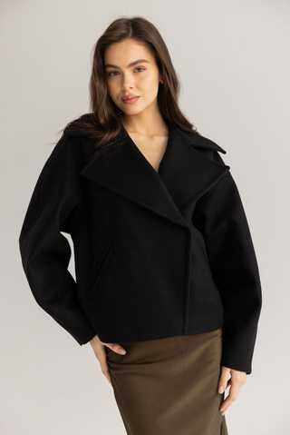 Short coat with collar - Brenda FloveTouch