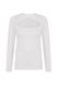 White longsleeve with keyhole neckline, XS-S