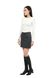 White longsleeve with keyhole neckline, XS-S