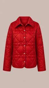Куртка демисезонная красного цвета хс KUR-001red-xs фото