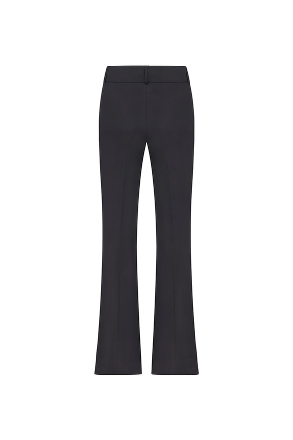 Pants narrow widened to the bottom, black xs